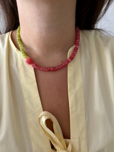 Handmade naszyjnik różówy.jpg